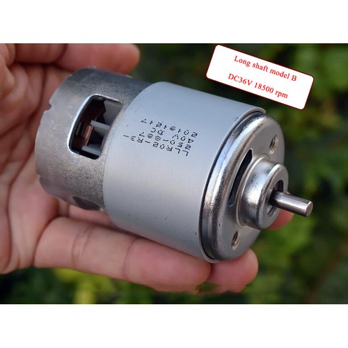 Alta potencia 887 motores DC12-36V doble rodamiento de bolas motor de alta velocidad - Imagen 10 de 10