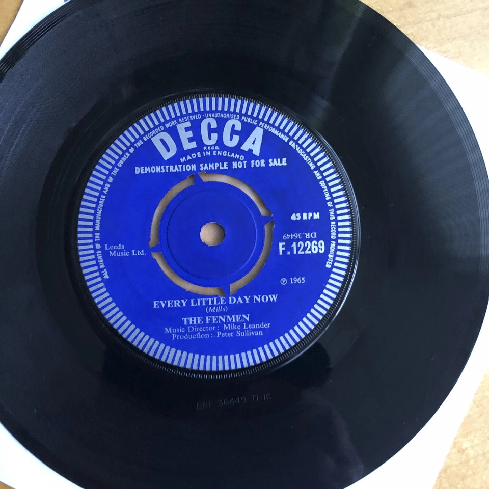 The FENMEN : I've Got Everything.../ Every little day - PROMO - Decca, UK 1965 - Bild 3 von 3