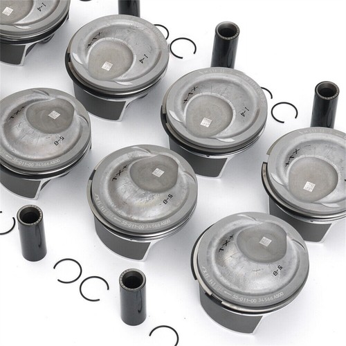 STD 8pcs Pistons & Rings Set Φ96mm for Porsche Panamera Cayenne 955 957 M48 4.8T - Picture 2 of 6