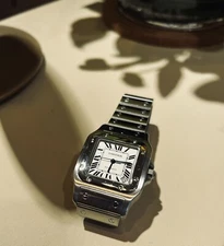cartier watch men santos