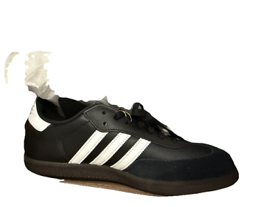 $100 MEN'S SAMBA CLASSIC SZ 12 SHOES BLACK LACE UP SHOES