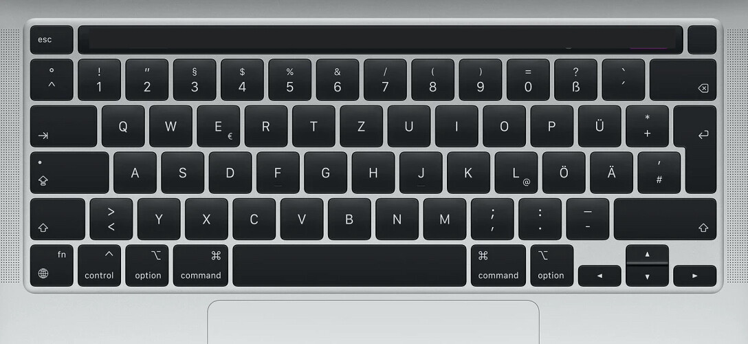 Taste / Key Apple MacBook Pro A2338 M1 Tastatur Keyboard Scharnier