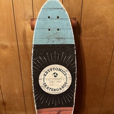 Kryptonics Skateboards California Since 1965 . Wheel 62mm . 36  X 4.5  X 9  .