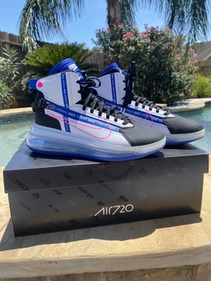 NEW Mens Nike Air Max 720 Saturn White/Pink Blast/Black AO2110-101 Sz 8.5 | eBay