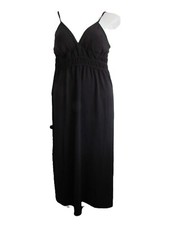 Absolutely Love It Long Black Spaghetti Strap Sun Dress Size 3X **NWTS