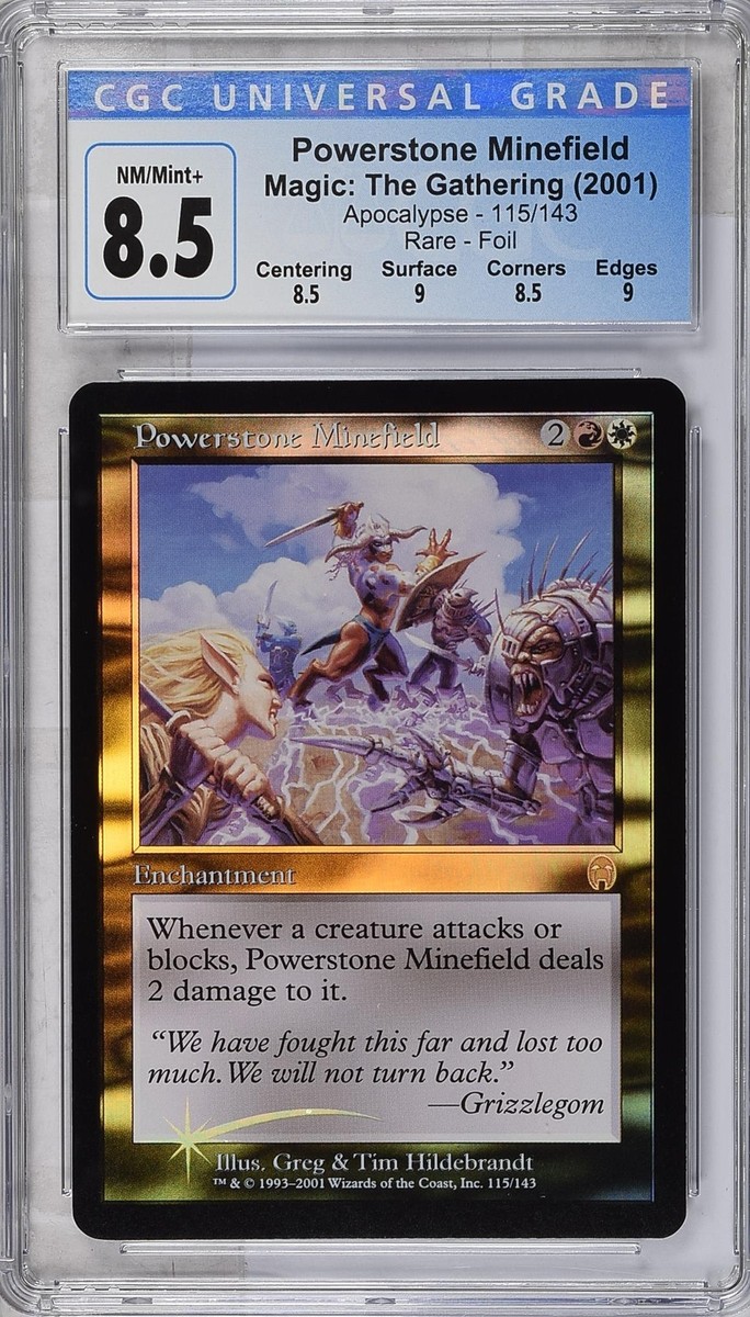 Power Artifact  鑑定品　BGS NM＋8.5 Power Artifact 鑑定品BGS NM＋8.5