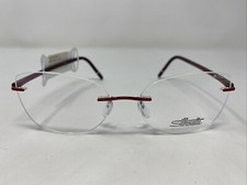 Silhouette Austria 5567 MA 3040 51-15-135 Burgundy Eyeglasses Frame GP70