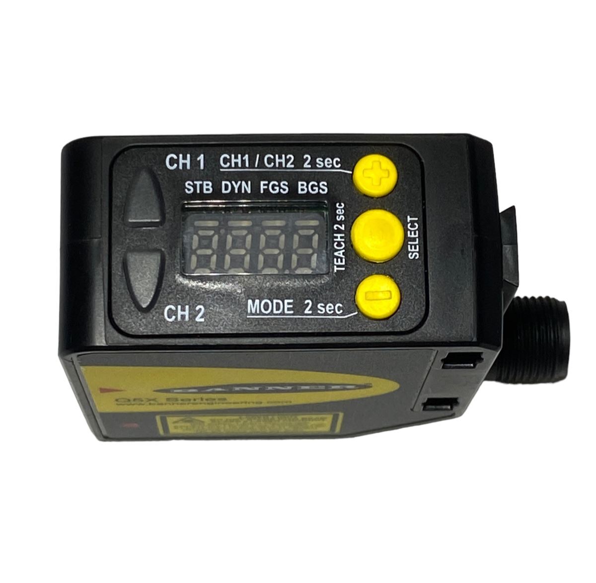 BANNER ENGINEERING Q5XKLAF2000-Q8-PFM  Laser Light - QX5 Series - New