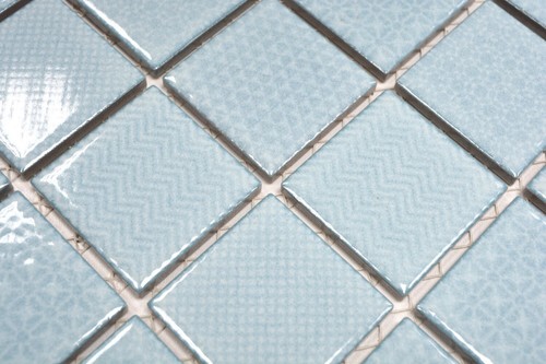 Mosaikfliese Keramik hellblau Celadon Heritage Aqua Küche Bad 16-0402_b| 1 Matte - Picture 2 of 10
