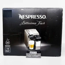 Nespresso F511Re Capsule Espresso Maker Machine Lattissima Touch Red 100 NEW