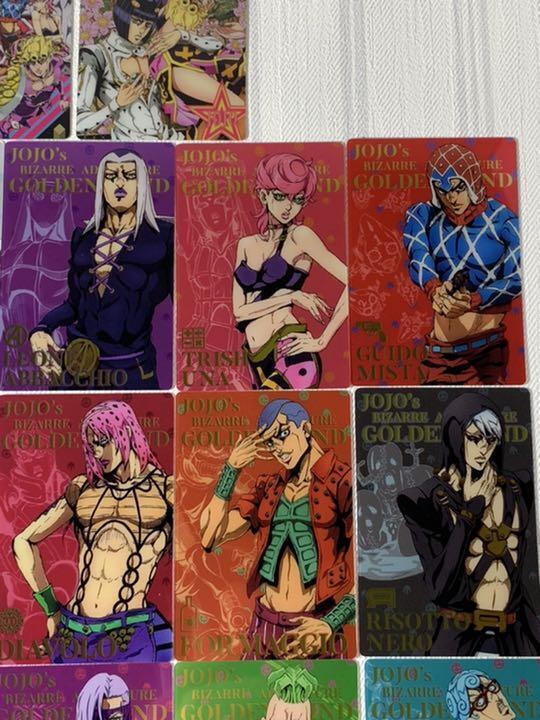 (DHL) JoJo's Bizarre Adventure VENTO AUREO Golden Wind #30-39 BOX SET+CARD  NEW