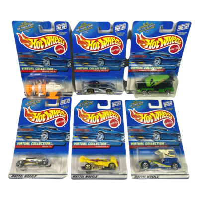 2000 Hot Wheels Virtual Collection SEALED 118 123 127 137 152 155  Lot of 6