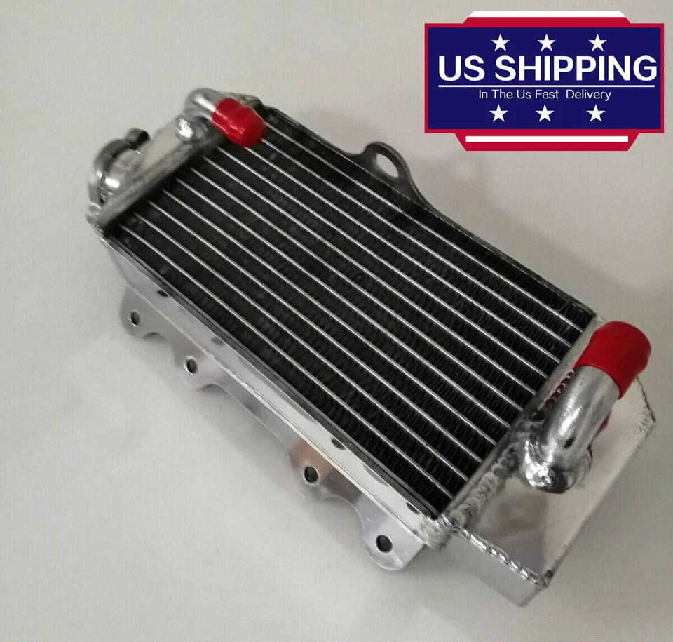 Radiador de refrigeración para Yamaha YZ85 2002-2021 2003 2004 2005 2006 07 08 09 pulido Foto 3 de 4