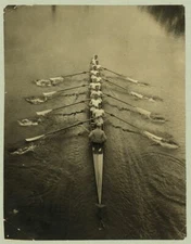 8" x 10" Photo Rowing. Cambridge Crew
