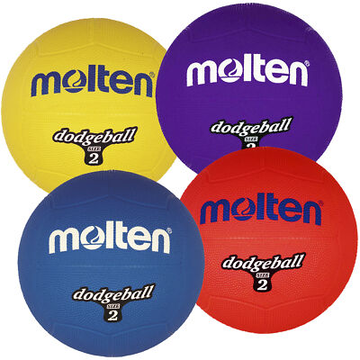 Molten Dodgeball | Völkerball D2 | verschiedene Farben | Gummiball