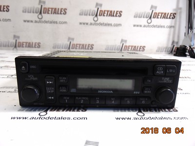 Honda CRV Radio CD Player 39100-S1A-E100 Gebraucht 2004