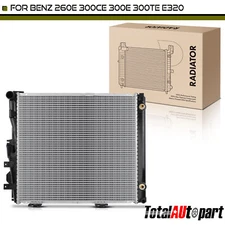 Radiator w/ Transmission Oil Cooler for Mercedes-Benz W124 260E 300E 300TE E320