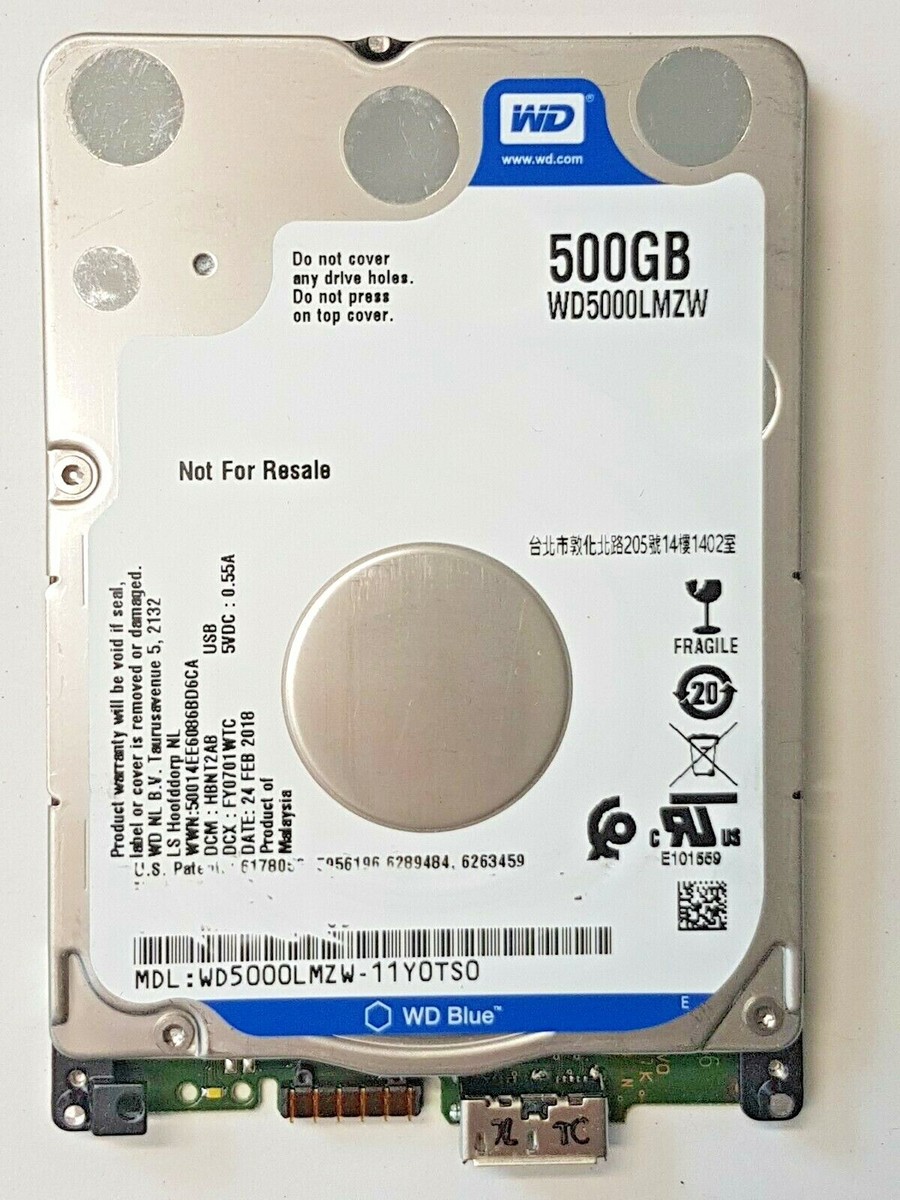 WD5000LMZW-11Y0TS0 DCM HBNT2AB DCX FY0701WTC SN WX41Axxxxxx 24 FEB