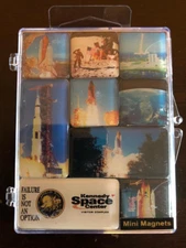 Kennedy Space Center NASA Space Mini Magnets Souvenir Fridge
