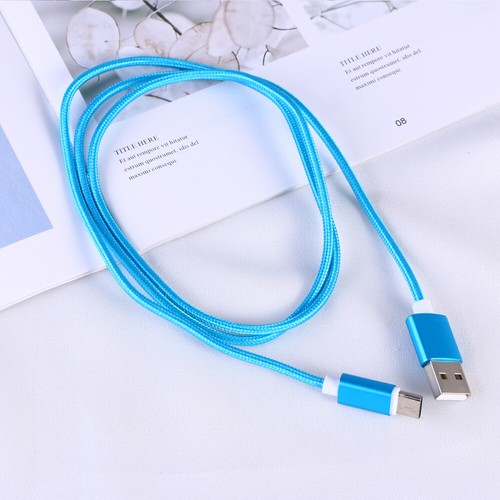 1M Cable Nylon Braided Quick Charger Fast Data Sync and Charging - 第 7/11 張圖片