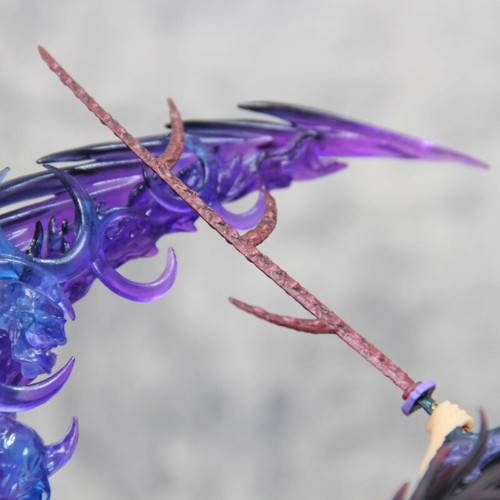 Anime Demon Slayer Kokushibo LED PVC Glow Figure Model Statue 22cm Pendnat Gift - Picture 17 of 19