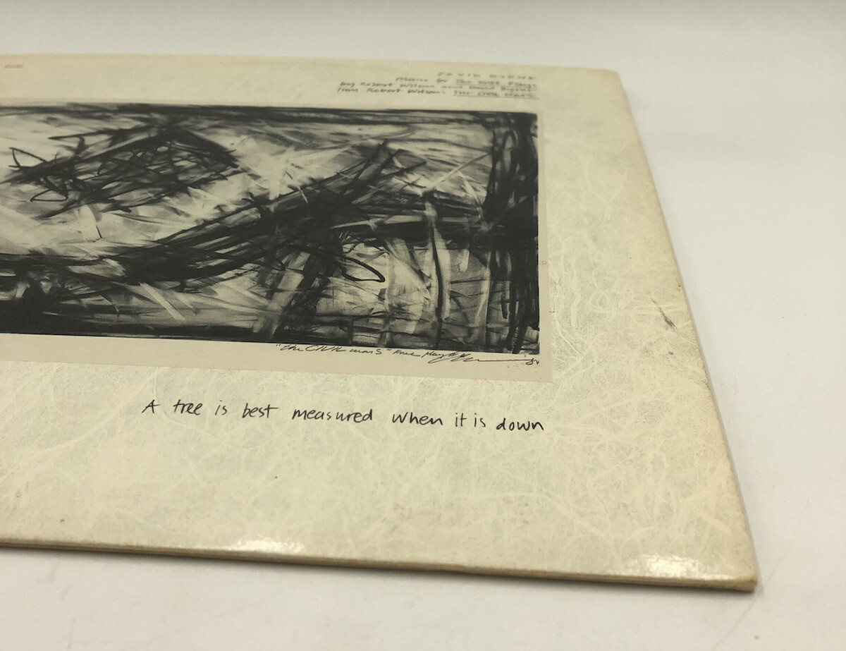 David Byrne - Music For The Knee Plays LP - ECM | eBay