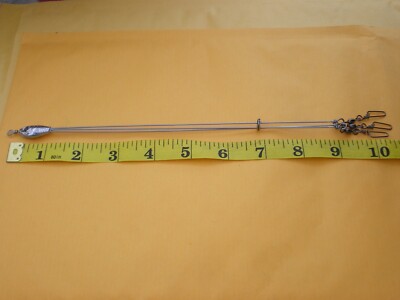 Rig Umbrella Da Pesca 3 Braccia Per Crappie E Bass - Testato In Alabama - 5" Non Verniciato