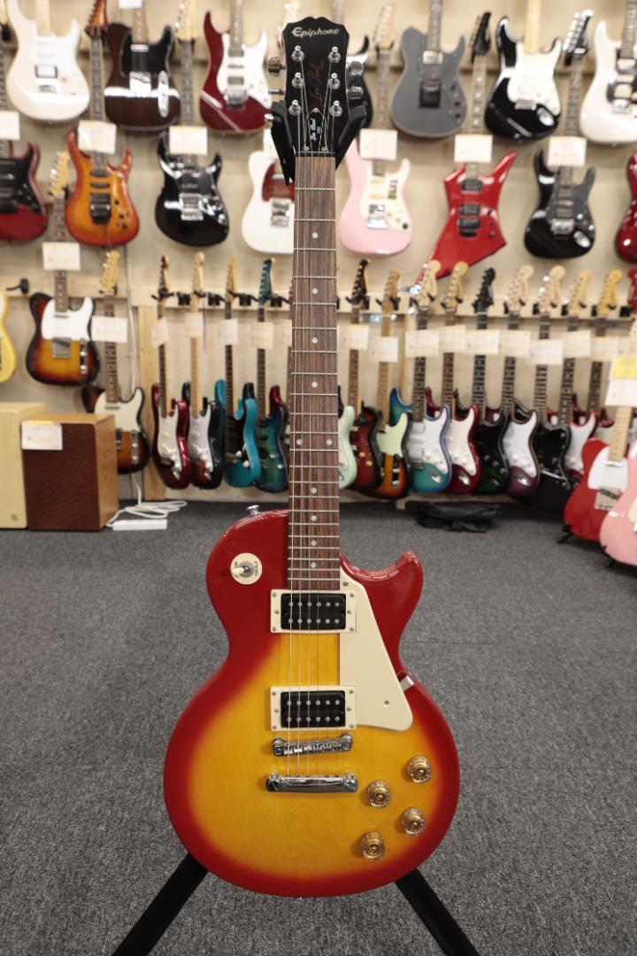 【9411】 Epiphone Les Paul 100 チェリーサンバースト Amazon.com: Epiphone Les Paul-100, Heritage Cherryburst