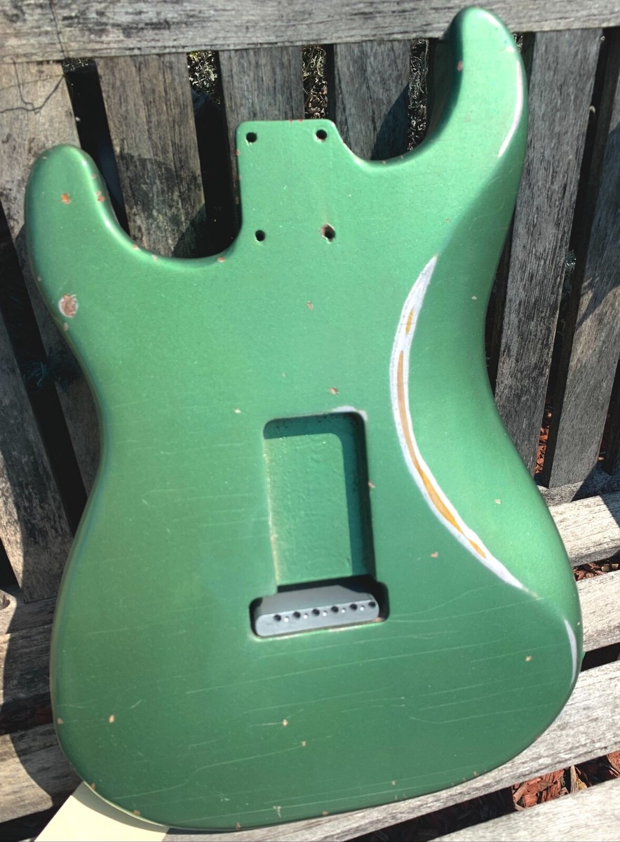 JVG ST BODY RELIC 60s NitroThinSkinLacquer Pearl GREEN Met