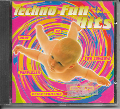 V/A - Techno Fun Hits CD Album 18TR Happy Hardcore Eurodance 1995 Interactive