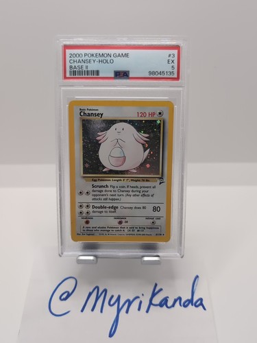 Chansey graded PSA 5 for sale on eBay