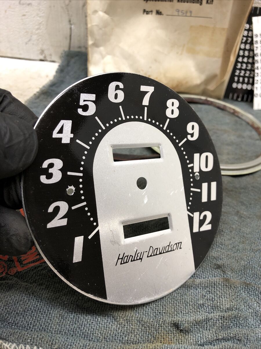 Harley Davidson Panhead Speedometer Tombstone Shovelhead FL Harley Davidson Panhead Speedometer Tombstone Shovelhead FL