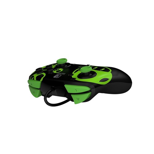 Enhanced Wired Power Nintendo Switch Pro Controller Programmable Buttons Glows - Picture 10 of 15