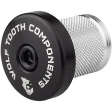 Wolf Tooth Components Compression Plug With Integrated Spacer Stem Cap, Black