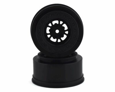 JConcepts 3400B Tactic Street Eliminator Rear Drag Racing Wheels (2) (Black) 