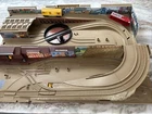 Vintage 1983 Mattel Hot Wheels Freight Yard Sto and Go Railroad Playset