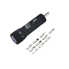 SHAHE 1/4" Drive Torque Screwdriver Wrench Set 10-70 In-lb 10 Pieces Bits Set