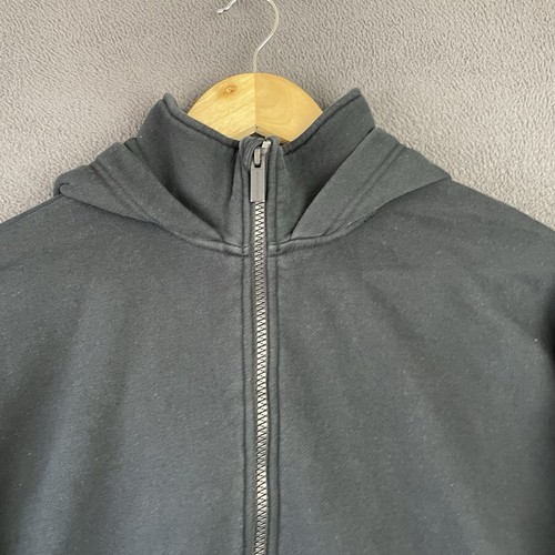 Country Road Full Zip Hoodie Womens Size 12 Black Long Sleeve Sweatshirt Jumper - Picture 9 of 11