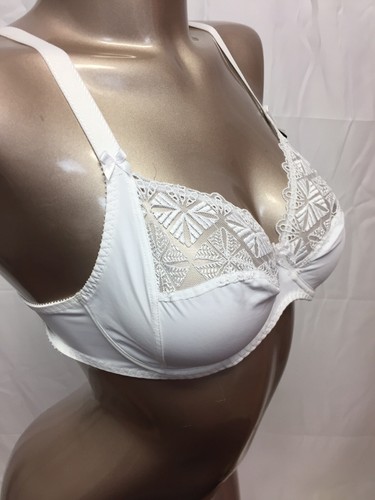Bra Dentelle Woman Empreinte Size 85C Color White New - Picture 3 of 8