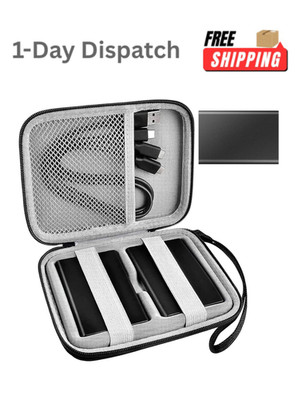 GWCASE Hard Case for Samsung T7 T7 Touch Portable SSD Storage Travel Box