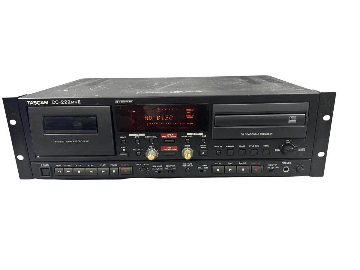 Tascam CC-222MKIII Analog Multi Track Recorder for sale online | eBay