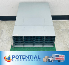 USED - Supermicro CSE-847 4U 36 Bay Server Board X11DDW-NT (No CPU, RAM) w/Cards