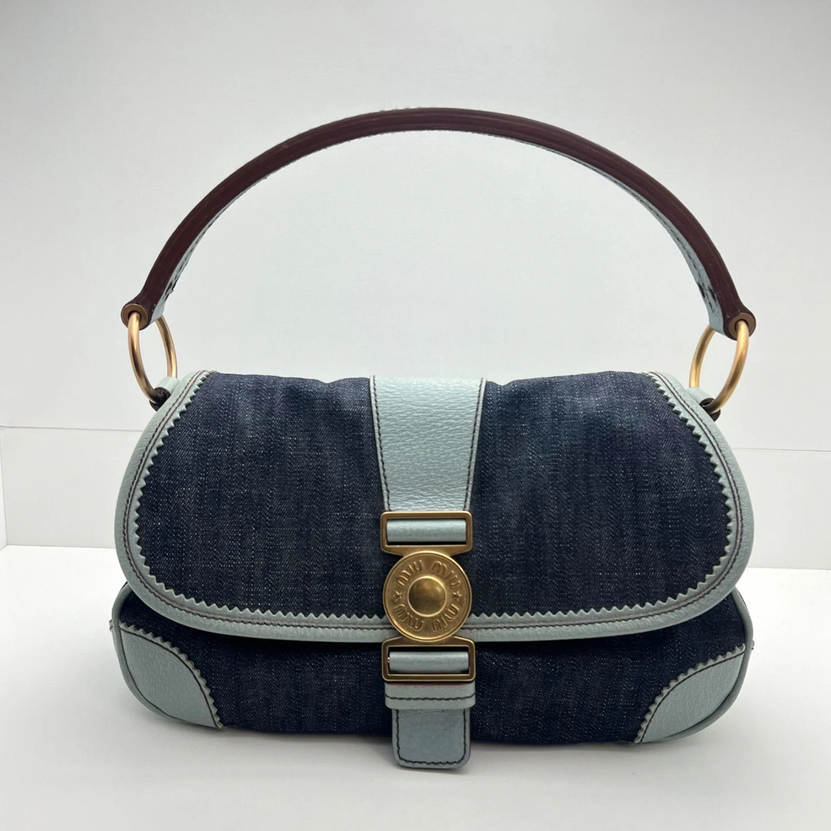Miu Miu Shoulder Bag Denim Exterior Bags & Handbags for Women for Miu Miu Shoulder Bag Denim Exterior Bags & Handbags for Women for