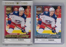 2017-18 UPPER DECK YOUNG GUNS UD EXCLUSIVES + ROOKIE PIERRE LUC DUBOIS 033/100