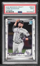 2020 Bowman Draft Chrome Chris McMahon #BD-43 PSA 9 MINT 1s8