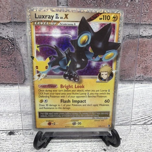 Luxray GL Lv. X 109/111 Celebrations Ultra Rare Holo Pokemon