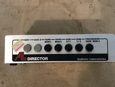 AL Director Audiotex Laboratories GC Electronics Audio Switcher 30-8714 untested
