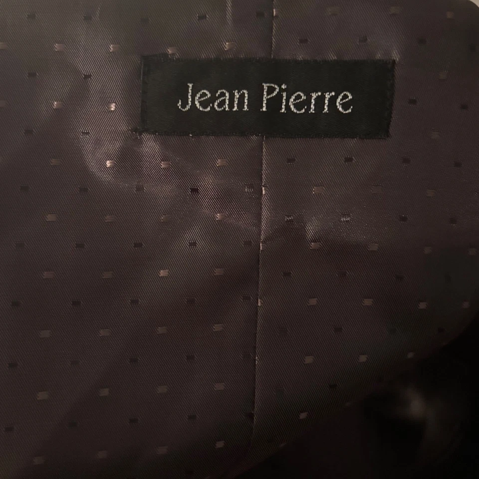 Jean Pierre Mens Vest St Marcus Medium Grey Pinstripe Formal Suit Vest 44R 38W - Image 3 of 4