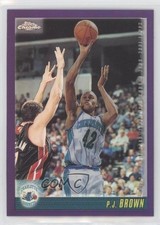 2000-01 Topps Chrome Refractor PJ Brown #133 0q7