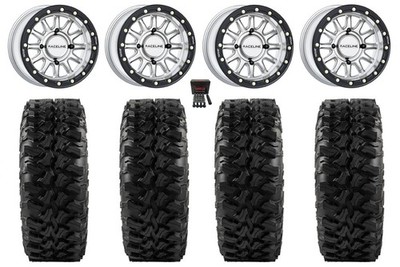 Raceline Alpha Hyper 15'' Wheels Si 32'' Trail Ripr Tires Pioneer 1000 / Talon